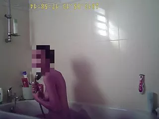性感的金发女郎桑德拉桑切斯在她的高跟鞋上摆姿势