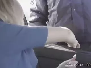 性感的金发女郎喜欢角质的家伙